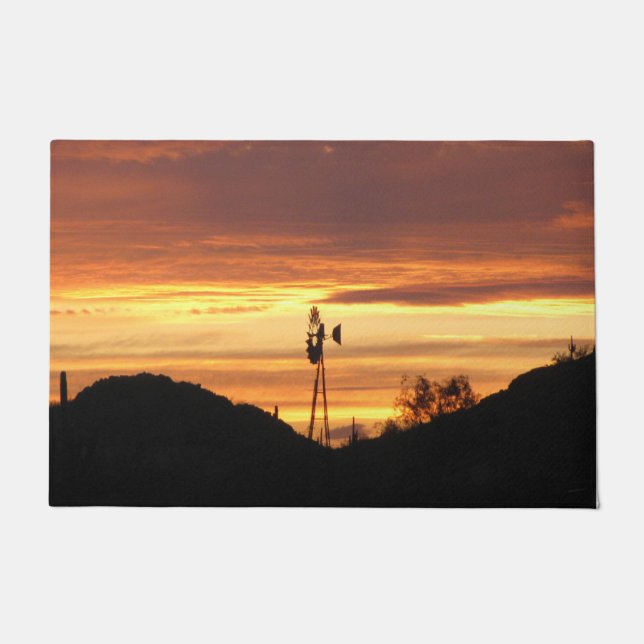 Tapete Porta do Sunset arizona (Frente)