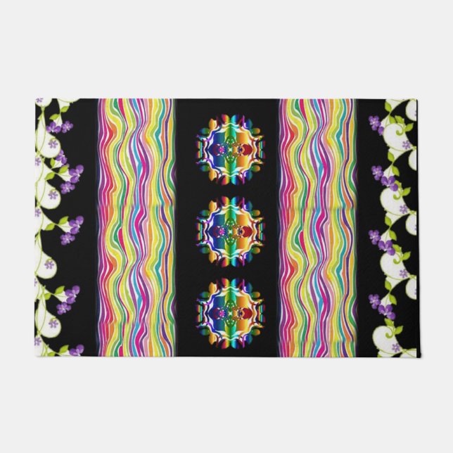 Tapete Porta Floral Mat (Frente)