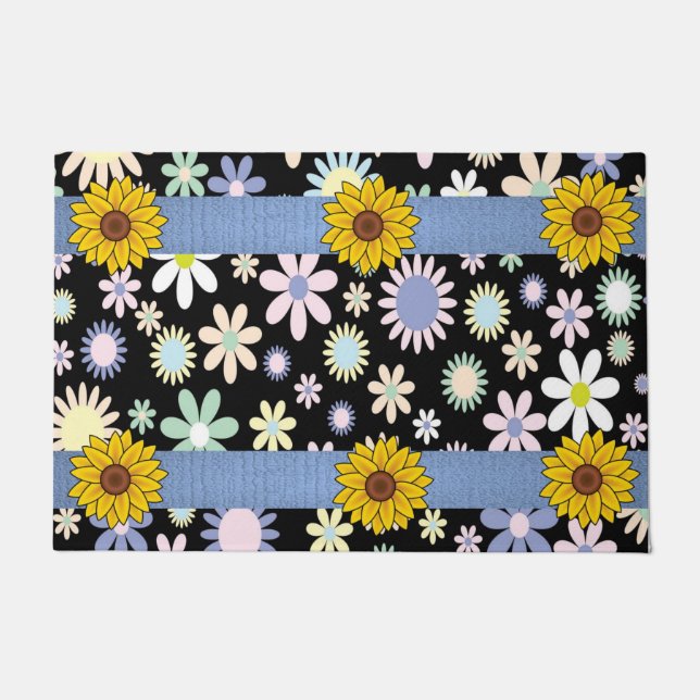 Tapete Porta Floral Sunflower Mat (Frente)