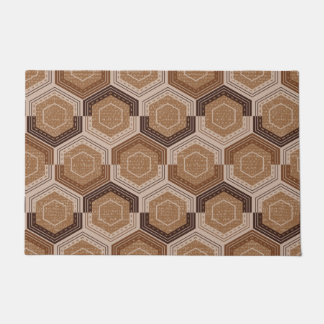 Tapete Porta Hexagonal do Honeycomb