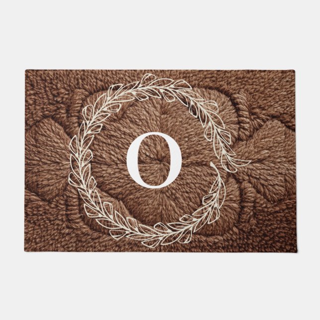 Tapete Porta inicial personalizada (Frente)