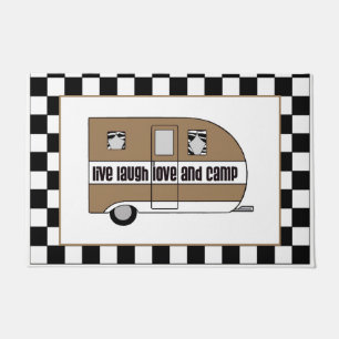 Tapete Porta "Live, Laugh, Love and Camp"
