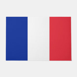 Tapete Porta Mat com Bandeira da França