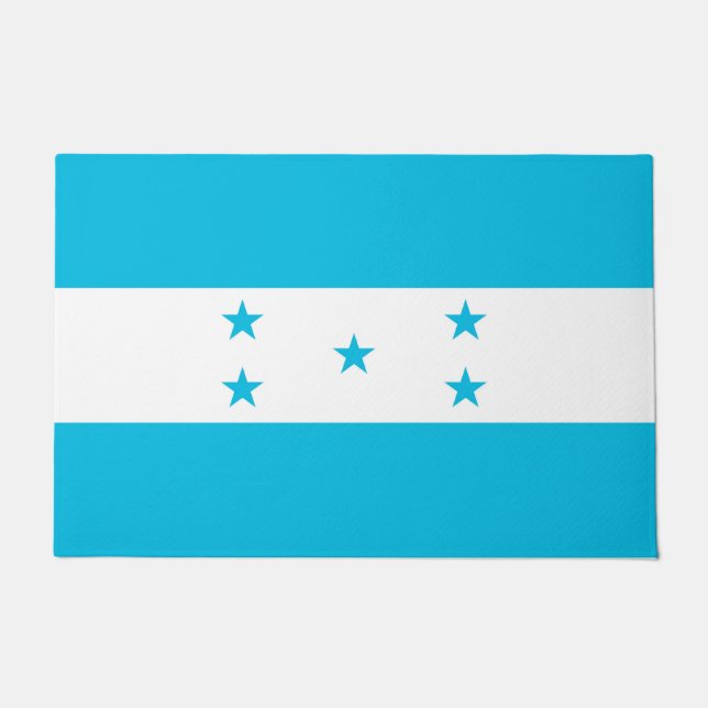 Tapete Porta Mat com Bandeira de Honduras (Frente)