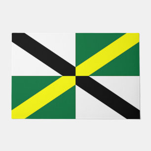 Tapete Porta Mat com Bandeira de Monterey City