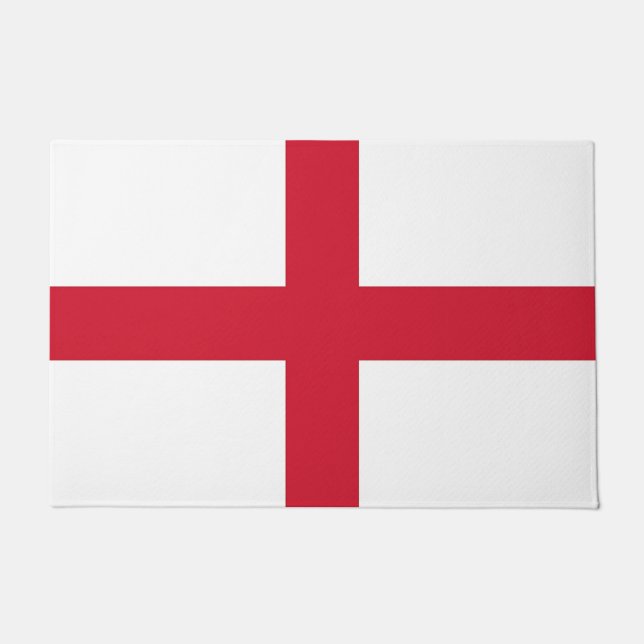 Tapete Porta Mat com Flag of England, Reino Unido (Frente)