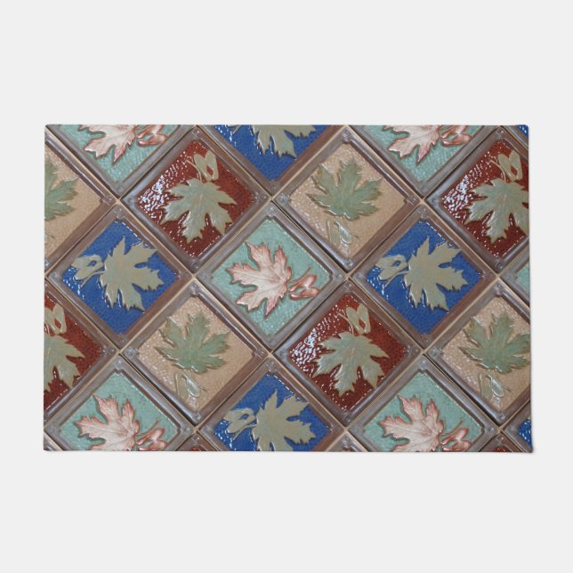 Tapete Porta Mat com folhas de Carroçaria (Frente)