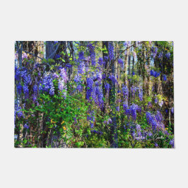 Tapete Porta Mat com Wisteria Design