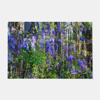 Tapete Porta Mat com Wisteria Design