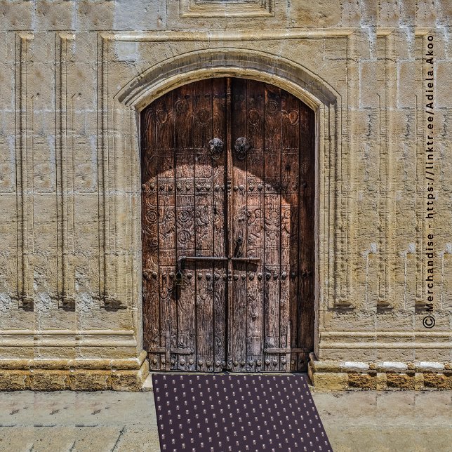 Tapete Porta Mat - Drácula Júnior (Dracula Junior Door Mat - to add that cosy touch to your crypt. Browse my store for more fun find!)