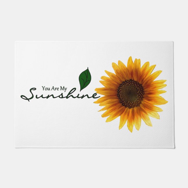 Tapete Porta Mat - Você É Meu Sol (Frente)