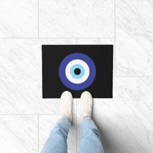 Tapete Porta Mati azul mau para proteção e sorte