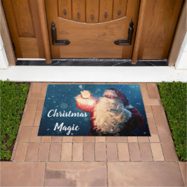 Tapete Porta Personalizada da Magia de Natal