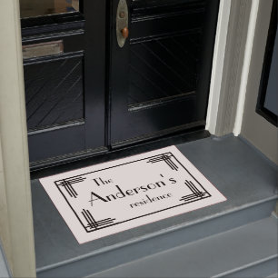 Tapete Porta Personalizada - Estilo Art Deco
