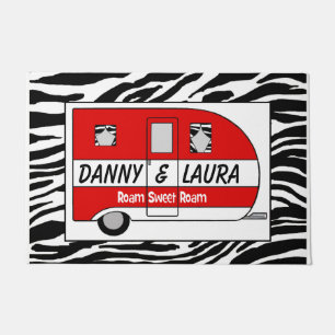 Tapete Porta personalizada "Roam Sweet Roam"