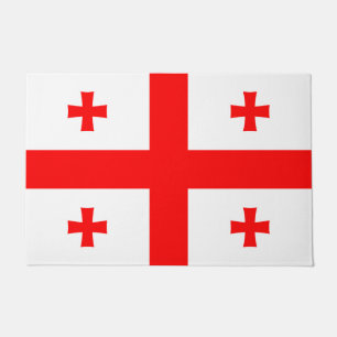 Tapete Porta-tapete com bandeira da Geórgia