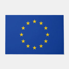 Tapete Porta-tapete com bandeira da União Europeia