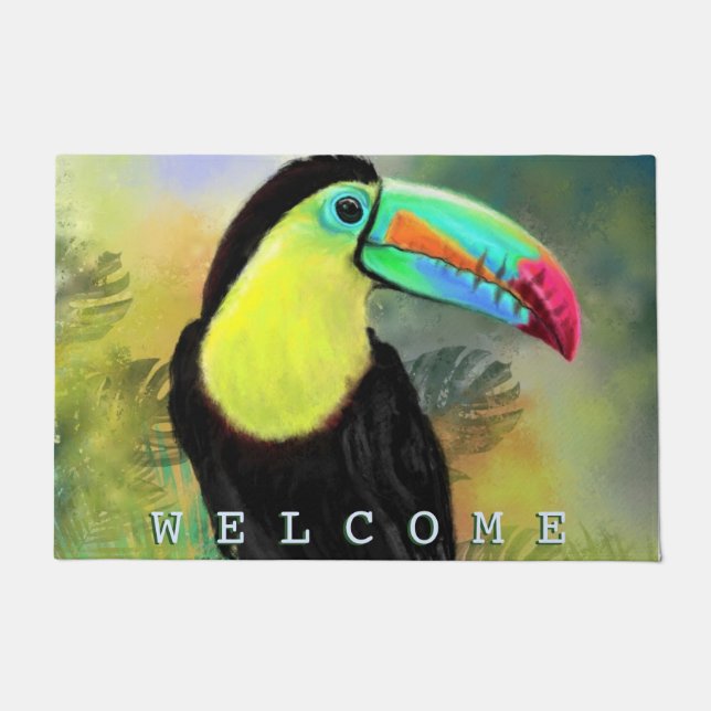 Tapete Porta Toco Toucan (Frente)