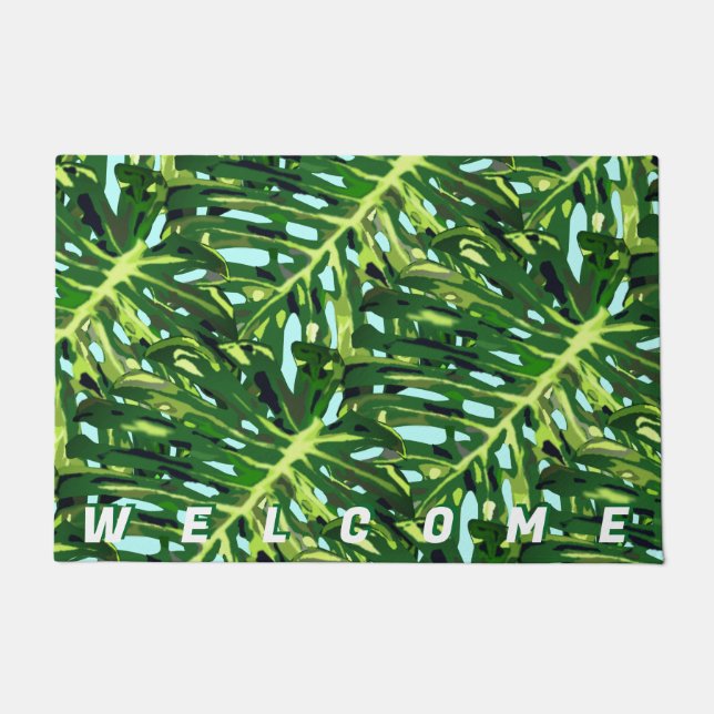 Tapete Porta tropical (Frente)