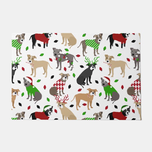 Tapete Portão dos Cães de Natal (Frente)