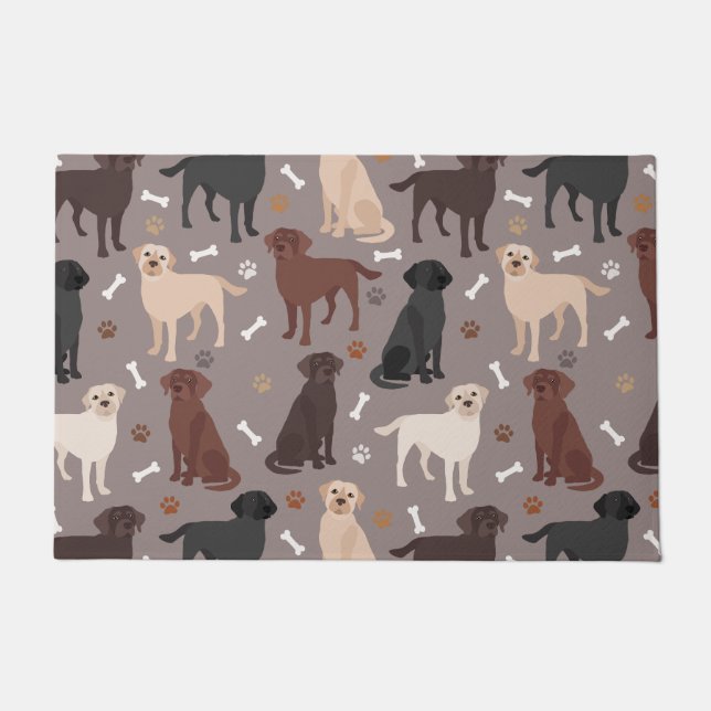 Tapete Portas de Labrador Retriever (Frente)