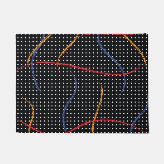 Tapete Portas e Splatter de Pintura Retroativa (Frente)