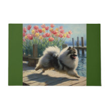 porteiro de keeshond