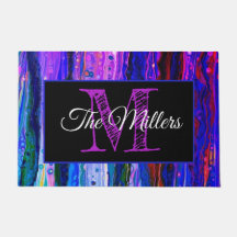 Porteiro personalizado colorido