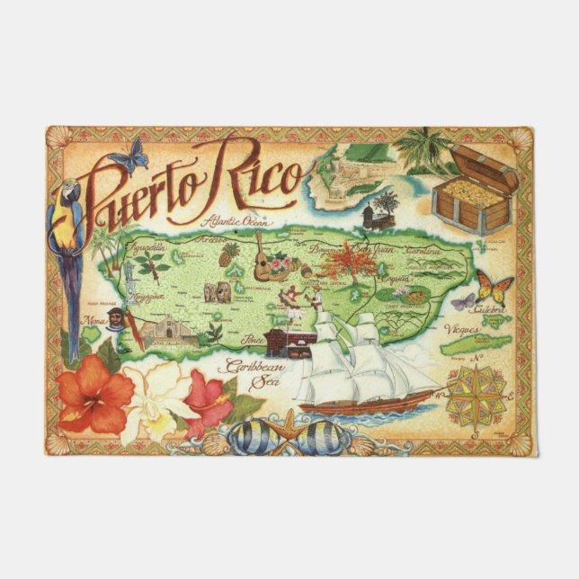 Tapete Porto Rico (Frente)