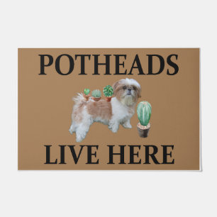 Tapete Potheads Vivem Aqui, Dog Gift Lover Havanese