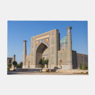 Tapete Praça Registan ao pôr do sol - Samarkand, Uzbequ