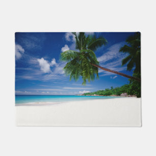 Tapete Praia tropical Seychelles