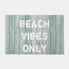 Tapete Praia Víblias Apenas Madeira De Algodão Descaroçad