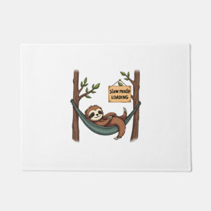 Tapete Preguiçoso Sloth Vintage Engraçado Arte de Animal