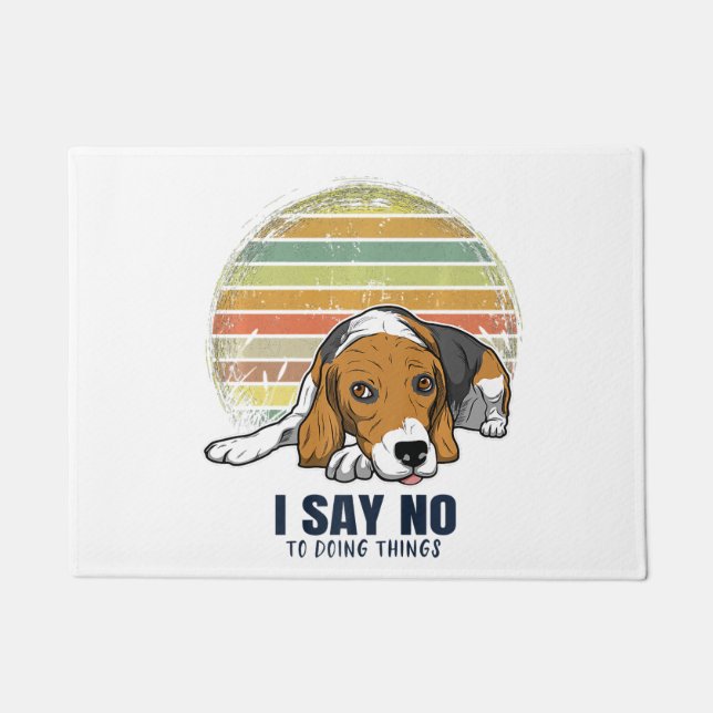 Tapete Prêmio para Raça de Cachorro-Beagle (Frente)