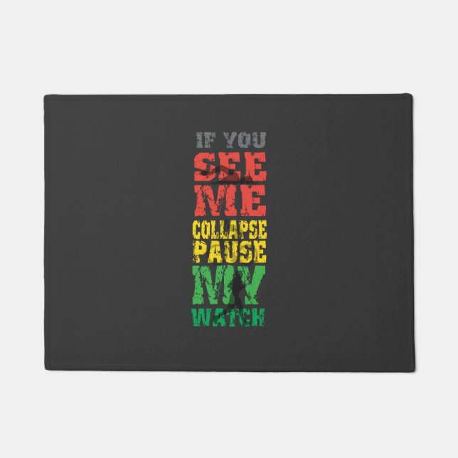 Tapete Presente de ciclismo em execução (Frente)