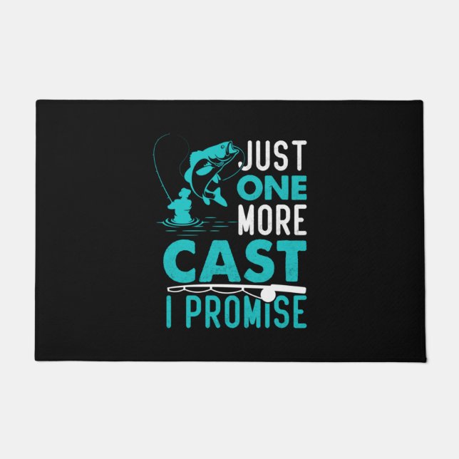 Tapete Presente de Fisher Só Mais Um Peixe Que Prometo (Frente)