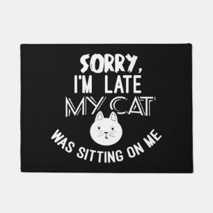 Tapete Presente de gato engraçado