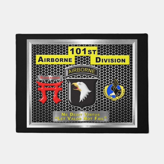 Tapete Presente Fantástico da 101ª Divisão Aerotransporta (Frente)