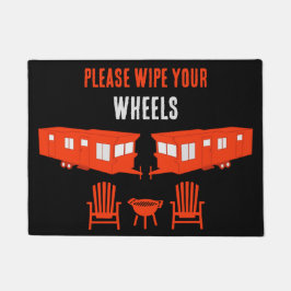 Tapete Presente inicial estático de caravana