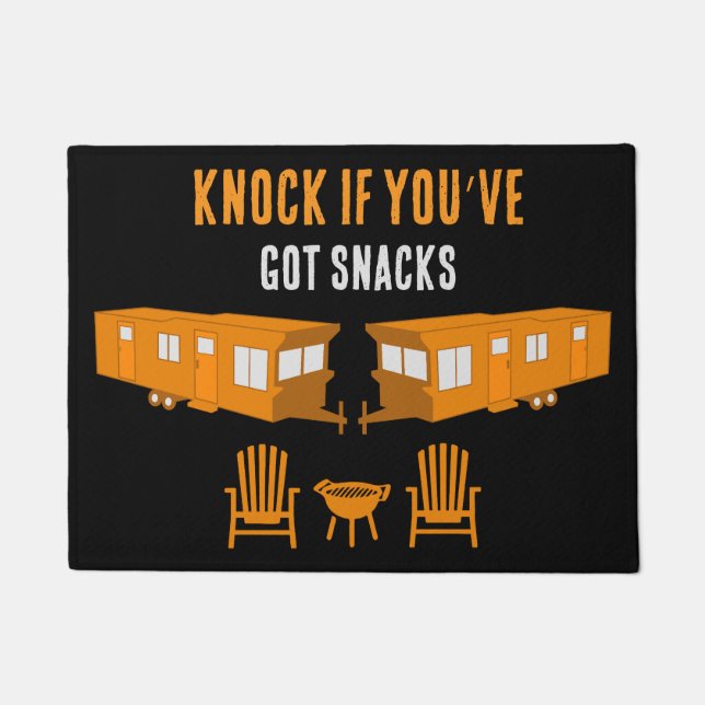 Tapete Presente inicial estático de caravana (Frente)