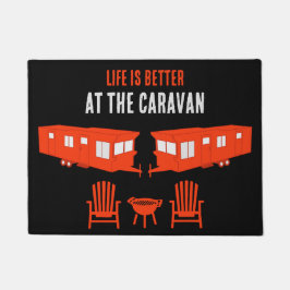 Tapete Presente inicial estático de caravana