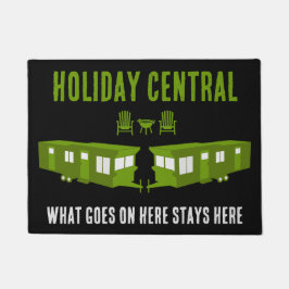 Tapete Presente inicial estático de caravana