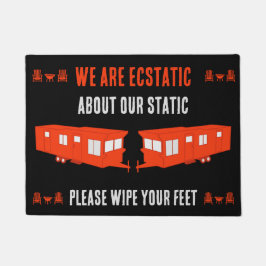 Tapete Presente inicial estático de caravana