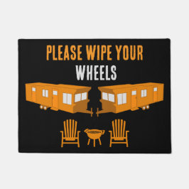 Tapete Presente inicial estático de caravana