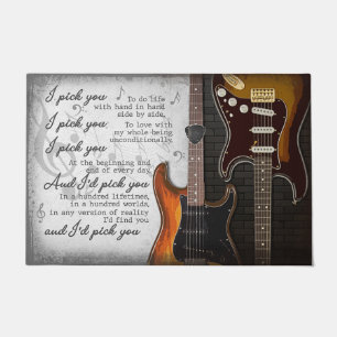 Tapete Presente para amantes de instrumentos, player de m