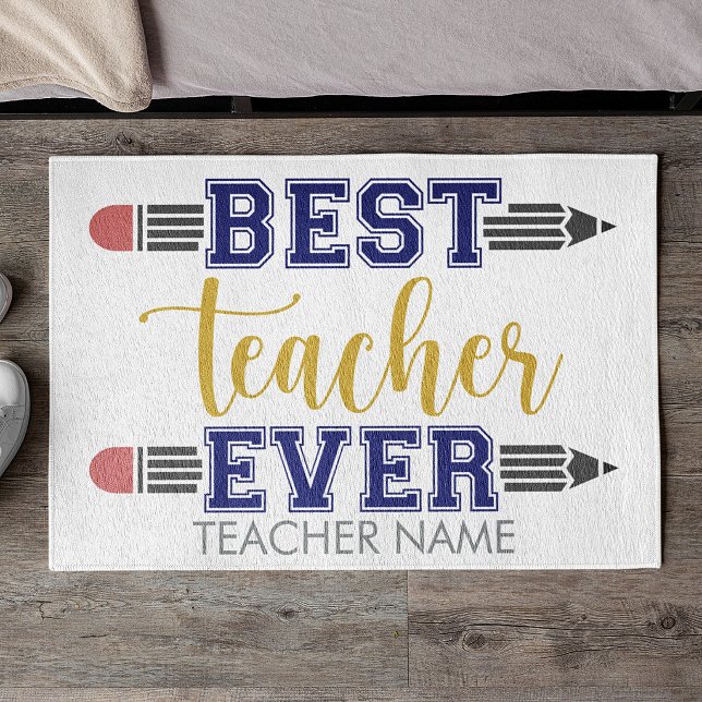 Tapete Presente Personalizado Melhor Professor de Todos o (Criador carregado)