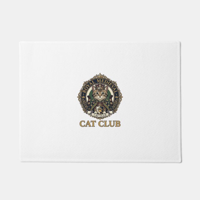 Tapete Presente Real Medieval Gato Pai Idéia - Clube Real (Frente)