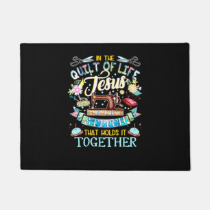 Tapete Presentes de Encerramento  Em Quilt Of Life Jesus