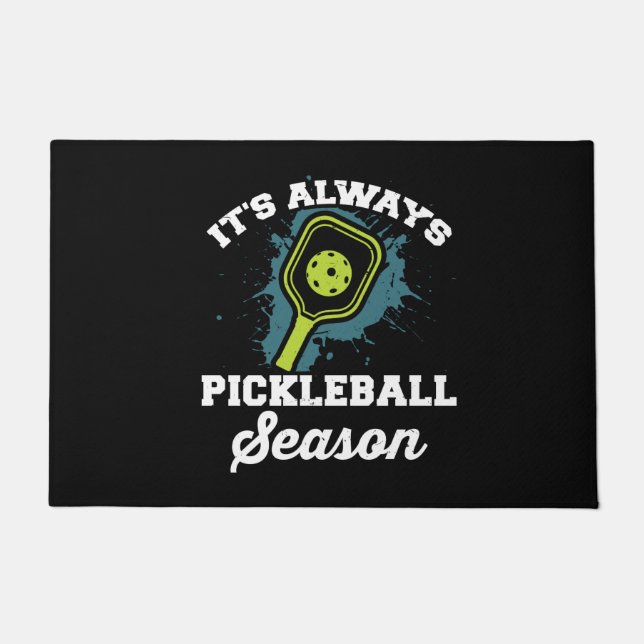 Tapete Presentes Engraçados De Pickleball (Frente)